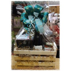 Local Wine & Gourmet Sweet & Savory Gift Basket - Creston BC Gift Basket Delivery